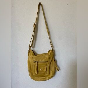 Crossbody leather purse